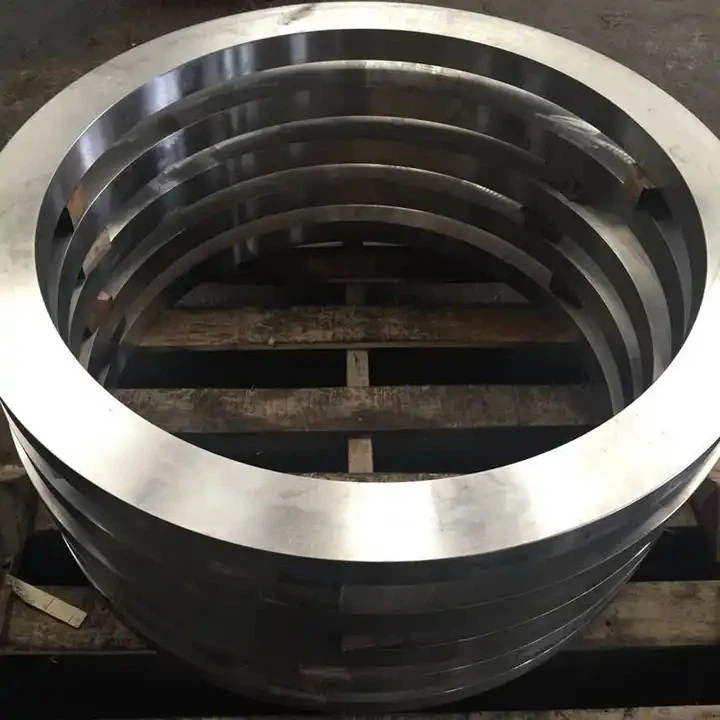 AISI 1045 Carbon Steel Forged Rings For Hydro-Cylinder